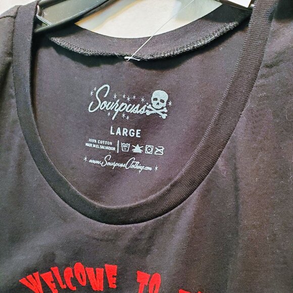 Welcome to the Spook Show Muscle Tank Sourpuss - Picture 5 of 5